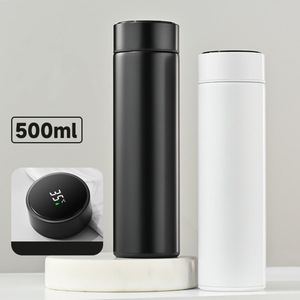 Portable 500ml Smart LED Temperature Display Thermos Cup 316 Stainless Steel Vacuum Flask Leak-Proof for <strong>Hot</strong> <strong>Cold</strong> - Product Image 3
