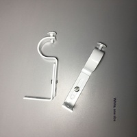 Support de tringle à rideau réglable en longueur, base pour tringle romaine, accessoires de rideaux, support auxiliaire, cadre de support minimaliste
