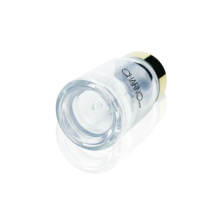 Botol Kosmetik Kemasan Perawatan Kulit Kosong 30ml 1oz Putih Mutiara, Botol Serum Wajah Kaca dengan Pipet Tetes