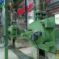 Peralatan Pemurnian Kertas Yunda SS304 Paper 20'' Double Disc Refiner Low Consistency dengan Sistem Pengumpanan PLC Hemat Energi untuk Industri Kertas