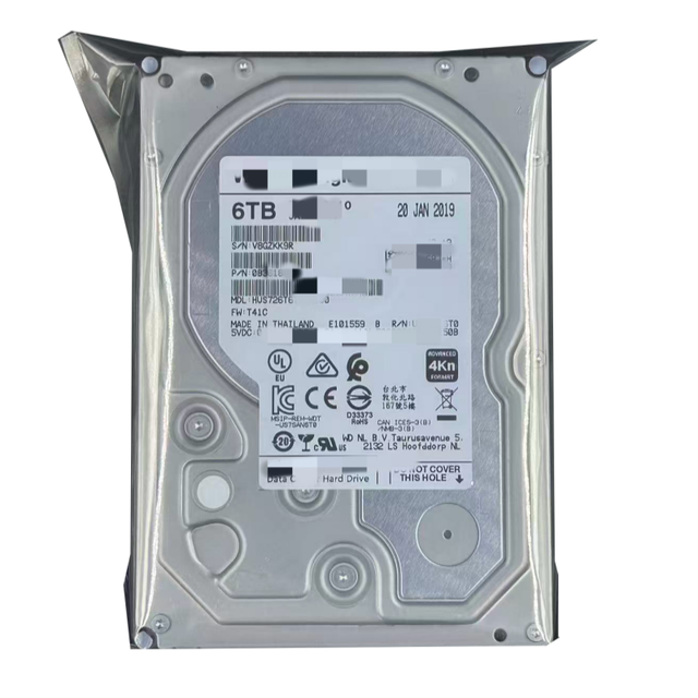 DC HC310 6TB Internal Hard Drive 3.5 6Gb SATA Ultrastar Data Center Drive HUS726T6TALN600 Server HDD