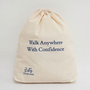 Sac à poussière en coton de couleur naturelle pour sacs à main avec logo personnalisé - Product Image 2