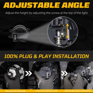 Màu kép dẫn đèn sương mù/Đèn lái xe, bên Shooter Đèn lái xe, off-road 4x4 tacoma 2012 2022 phụ kiện chiếu sáng - Product Image 3