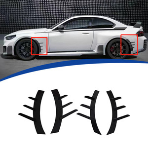 ชุดป้องกันซุ้มล้อ BMW ABS สีดำเงา รุ่น G87 สำหรับตกแต่งบังโคลน M2 ปี 2023-2025 - Product Image 1