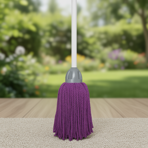 Testina per scopa in microfibra viola 08002 per la pulizia dei pavimenti - Product Image 3