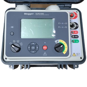 Testeur de résistance de contact Megger DLRO100E, compteur numérique 100A pour le test d'équipements électriques - Product Image 4