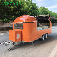 Camion de restauration mobile WECARE Pizza BBQ Doner Kebab, hot-dogs, gelato, burgers, tacos, café, jus, snacks, traiteur entièrement équipé