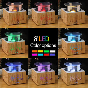 YX-2752 Tabletop <b>Humidifier</b> 0.5L USB Powered With Colorful Light And Wheat Design For Indoor Aromatherapy - Product Image 3