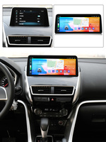 MEKEDE-Reproductor de DVD para coche, Android, 12,3 pulgadas, vídeo estéreo, navegación GPS, para Mitsubishi Eclipse Cross 2018-2021