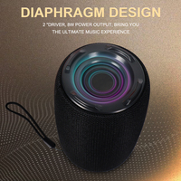 SING-E ZQS202X Mini Speaker Wireless Portabel untuk Audio Bt, Komputer, Ponsel, Panggung, Luar Ruangan, Subwoofer Volume Besar