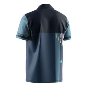 Camiseta Deportiva de Manga Corta Sublimada de Alta Calidad, Diseño de Uniforme de Oficina, Camiseta Polo de Diseñador, Camisa Vintage de Boliche - Product Image 2