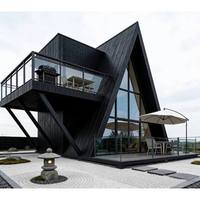 Dernier design de maison capsule spatiale entièrement préfabriquée avec service clé en main, matériaux haute résistance et contrôle intelligent