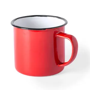 Mug en métal émaillé vintage, merchandising personnalisé - Product Image 2