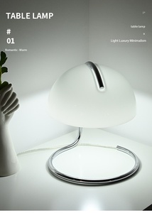 Lampes chauffe-bougie modernes en forme de champignon pour la maison et veilleuses de bar d'hôtel, chauffe-bougie en verre en gros - Product Image 5