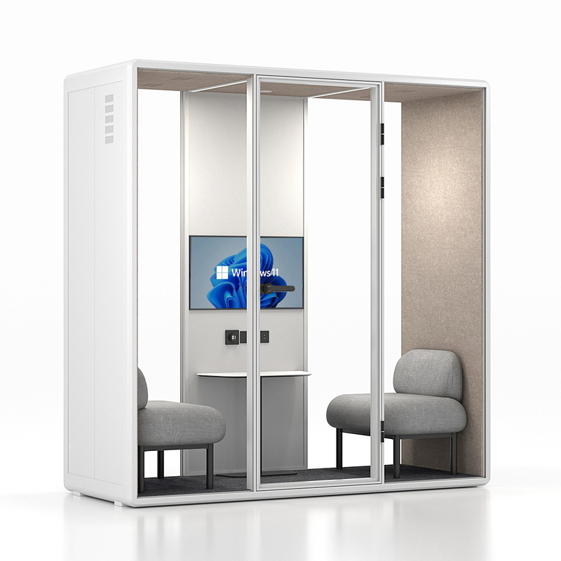 Acoustic Focus Pods Frameless Glass Sound