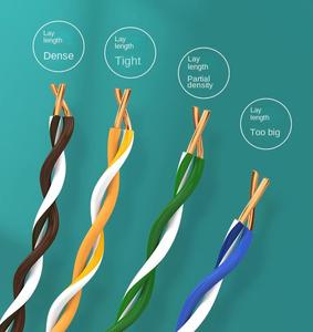 Câble <span class=keywords><strong>Ethernet</strong></span> extérieur CAT5e haute vitesse 300M à 8 conducteurs torsadés en paire solide CCA de catégorie G652D en <span class=keywords><strong>fibre</strong></span> optique de haute qualité - Product Image 6