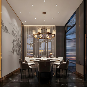 Collection de meubles <span class=keywords><strong>Elite</strong></span> Hotel Restaurant & Bar Ensemble de salle à manger de luxe avec sièges en cuir ou en bois - Product Image 5