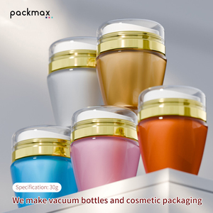 30g Jar-Shaped Acrylic Airless <b>Pump</b> Bottle – Refillable Serum & Face Cream Dispenser - Product Image 4