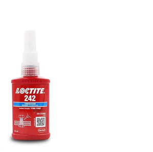 Adhesivo Anaeróbico Fijador de Roscas Loctite 242 Original al por Mayor, ISO VG 15, 50ml/250ml, Azul, Resistencia Media, en Existencia - Product Image 1