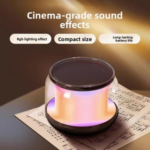 5.0 Outdoor & Desktop <span class=keywords><strong>Speaker</strong></span> met RGB LED-verlichting, plastic behuizing, klein formaat, lange batterijduur - Product Image 6