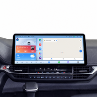 Autoradio 2DIN Android Auto CarPlay avec écran tactile DSP à écran partagé de 12,3 pouces avec USB pour Toyota Sienna 2021