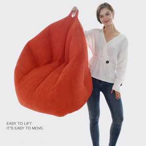 IStapromo Gifts Funda de Puf Suave para Muebles de Sala de Estar, Nuevo Diseño, Puf Silla Sofá Tipo Saco con Forma de Calabaza - Product Image 4