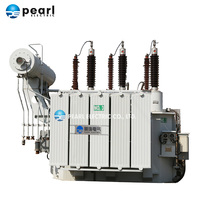 Transformateur de puissance triphasé industriel immergé dans l'huile, 132 kV, 30 MVA, haute tension, à deux enroulements