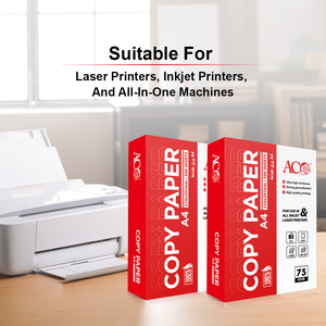 ACO <span class=keywords><strong>A4</strong></span> Papier 500 Feuilles 210x297mm 70gsm 75gsm 80gsm Copie Lisse Impression Personnalisable Chine Usine - Product Image 5