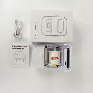 Portable Mini Inkless Label <b>Printer</b> P50 Bluetooth Battery Powered For Kitchen Storage Labeling - Product Image 4