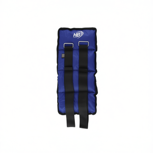 Poids de cheville et de poignet en tissu Oxford 3 kg bleus 1,5 kg x 2 pièces avec sangles en fil de fer - Product Image 1