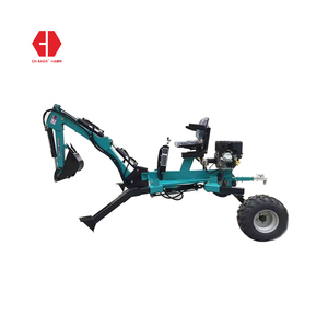 Machine agricole 9hp 15hp petite pelleteuse Mobile Mini pelleteuse tracteur agricole ATV remorque arrière houe arrière - Product Image 3