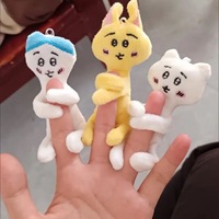 Drôle adorable porte-clés en peluche moche pour enfants et adultes mignon peluche moche mais adorable porte-clés en peluche drôle