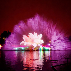 نافورة مائية رقمية كبيرة للعرض الخارجي مع أفلام وليزر وموسيقى للسياحة والعروض المائية السياحية - Product Image 4