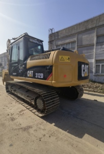 เครื่องขุดตีนตะขาบไฮดรอลิก EPA รถขุดดิน312D 12ton เคลื่อนที่ของหนอนผีเสื้อแบบใช้แล้ว - Product Image 5