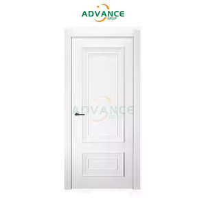 工厂批发现代设计住宅住宅卧室室内木门定制房间平板门实木门 - Product Image 6