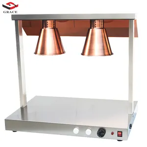 High quality Kitchen Hot Food Warming Lamp Buffet Station Light Food Warmer With Heat food