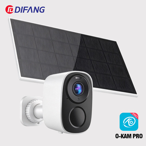 2K Solar Powered <b>WiFi</b> Security <b>Camera</b> Outdoor Motion Detection Color Night Vision Two-Way Audio Cloud 5MP IP66 Waterproof - Product Image 1