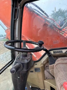 Original Korea imported 15 Ton wheel excavator used Doosan DH150W-7 rubber <b>tyre</b> excavating <b>machine</b> - Product Image 6