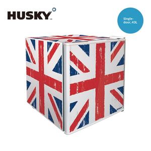 Mini Refrigerador Británico Husky de Una Puerta y 43L, Ahorro de Energía <span class=keywords><strong>para</strong></span> Negocios, Hogares, Dormitorios, Alquileres, Decoración Moderna - Product Image 2