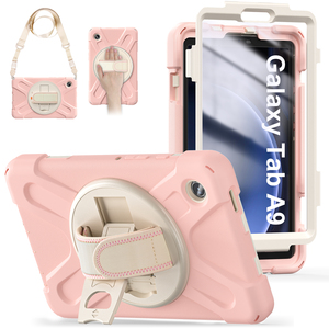 Custodie Protettive Ibride in Silicone per <span class=keywords><strong>Tablet</strong></span> <span class=keywords><strong>Samsung</strong></span> Galaxy Tab A9 8.7 2023 - Product Image 1