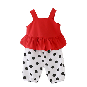 Camisetas con Volantes y Pantalones Vaqueros de Último Diseño para Niñas, Ropa para Niños, Diseñador, Fábrica China - Product Image 1