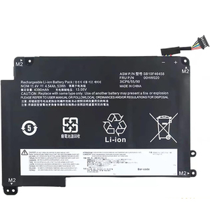 Batería de Repuesto para Portátil 00HW020 44Wh, Venta al por Mayor para Lenovo ThinkPad Yoga 260 CE RoHS, Protección Dual IC - Product Image 1