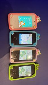 كاميرا ألعاب للأطفال بتصميم هاتف ذكي صغير على شكل ديناصور، هدايا للأولاد والبنات من سن 3-9 سنوات، مناسبة لأعياد الميلاد والكريسماس، بمستشعر صورة CMOS ودعم MicroSD - Product Image 3