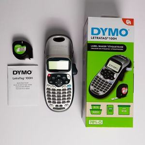 Imprimante d'étiquettes thermique portable <span class=keywords><strong>Dymo</strong></span> LT-<span class=keywords><strong>100H</strong></span> <span class=keywords><strong>LetraTag</strong></span> <span class=keywords><strong>100H</strong></span> 160dpi 12mm de largeur pour usage bureautique et domestique DC en stock - Product Image 2