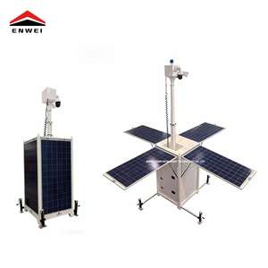 Tour <span class=keywords><strong>de</strong></span> surveillance compacte pour chantiers extérieurs, quatre <span class=keywords><strong>panneaux</strong></span> <span class=keywords><strong>solaires</strong></span>, tour <span class=keywords><strong>de</strong></span> vidéosurveillance mobile solaire <span class=keywords><strong>à</strong></span> <span class=keywords><strong>vendre</strong></span> - Product Image 5