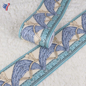 Papel de vinilo de PVC de fácil aplicación, autoadhesivo, estampado de pared, borde - Product Image 1