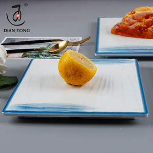 12 بوصة جودة عالية للفنادق البلاستيكية شعار مخصص طباعة الطعام مطعم أطباق تقديم الحلوى - Product Image 2