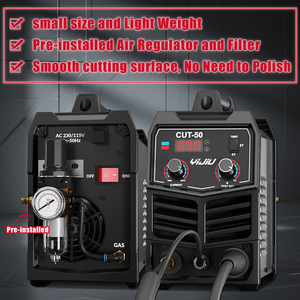 YIJIU <b>CUT</b> 50A <b>Machine</b> 2T/4T Non-Touch Pilot 110V/220V Portable <b>Plasma</b> Cutter Aluminum Steel 20mm Thickness <b>CUT</b>-50 <b>Plasma</b> Cutter - Product Image 4