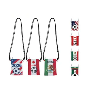Promoción 2026: Nueva Bolsa Cruzada para Teléfono Móvil del Evento Mundial de Fútbol, Ligera, para EE. UU., Canadá y México, con Monedero y Diseño de Animales - Product Image 2