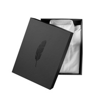 Emballage de boîte-cadeau d'emballage de costume pour homme de luxe personnalisé de fantaisie et de conception simple pour costume